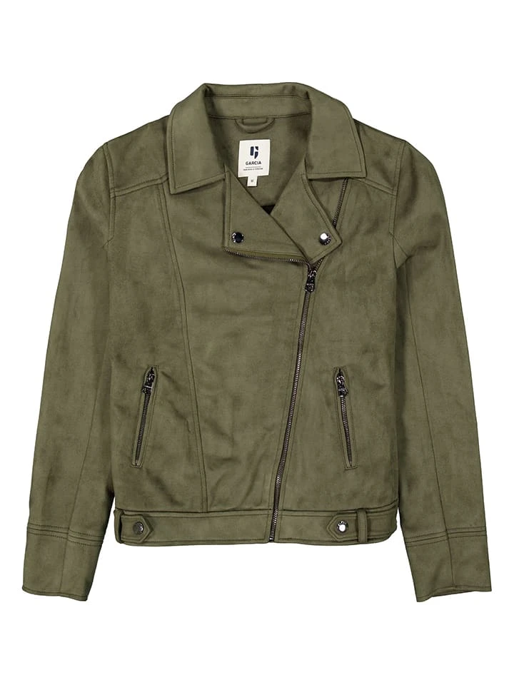 Übergangsjacke in Oliv Garcia Übergangsjacke In Oliv -Modebekleidungs Geschäft garcia ubergangsjacke in oliv