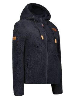 GEOGRAPHICAL NORWAY Fleecejacke "Truble" In Dunkelblau -Modebekleidungs Geschäft geographical norway fleecejacke truble in dunkelblau 2