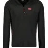 GEOGRAPHICAL NORWAY Fleecepullover In Schwarz