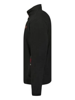 GEOGRAPHICAL NORWAY Fleecepullover In Schwarz -Modebekleidungs Geschäft geographical norway fleecepullover in schwarz 2