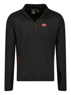 GEOGRAPHICAL NORWAY Fleecepullover In Schwarz