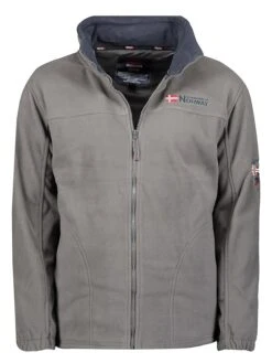 GEOGRAPHICAL NORWAY Fleecepullover "Tamazonie" In Dunkelgrau