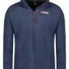 GEOGRAPHICAL NORWAY Fleecepullover "Tug" In Dunkelblau