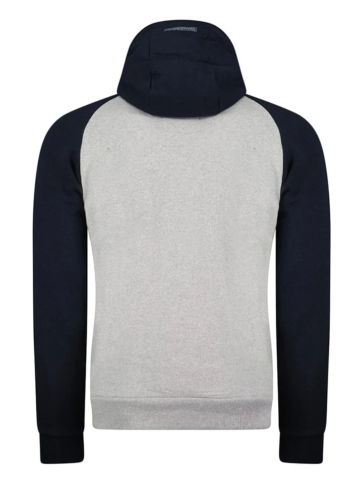 Hoodie in Dunkelblau/ Grau GEOGRAPHICAL NORWAY Hoodie In Dunkelblau/ Grau -Modebekleidungs Geschäft geographical norway hoodie in dunkelblau grau 3