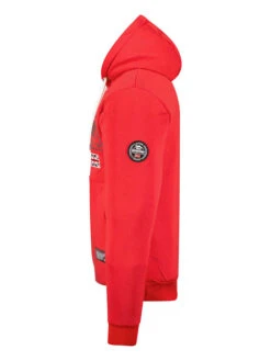 GEOGRAPHICAL NORWAY Hoodie In Rot -Modebekleidungs Geschäft geographical norway hoodie in rot 3