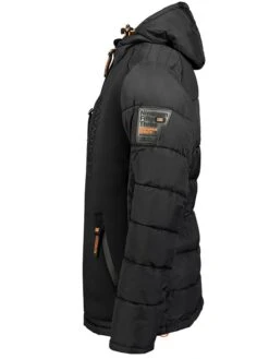 GEOGRAPHICAL NORWAY Hybridjacke "Beachwood" In Schwarz -Modebekleidungs Geschäft geographical norway hybridjacke beachwood in schwarz 3