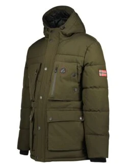 GEOGRAPHICAL NORWAY Parka In Khaki -Modebekleidungs Geschäft geographical norway parka in khaki 2