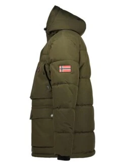 GEOGRAPHICAL NORWAY Parka In Khaki -Modebekleidungs Geschäft geographical norway parka in khaki 3