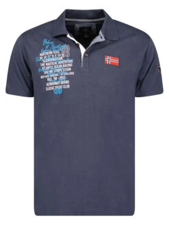 GEOGRAPHICAL NORWAY Poloshirt In Dunkelblau