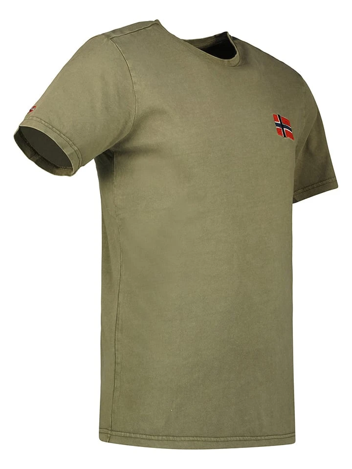 Shirt in Khaki GEOGRAPHICAL NORWAY Shirt In Khaki -Modebekleidungs Geschäft geographical norway shirt in khaki 1