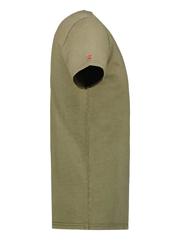 Shirt in Khaki GEOGRAPHICAL NORWAY Shirt In Khaki -Modebekleidungs Geschäft geographical norway shirt in khaki 2