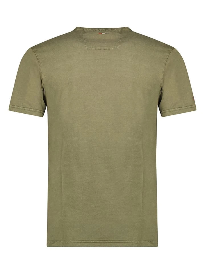 Shirt in Khaki GEOGRAPHICAL NORWAY Shirt In Khaki -Modebekleidungs Geschäft geographical norway shirt in khaki 3