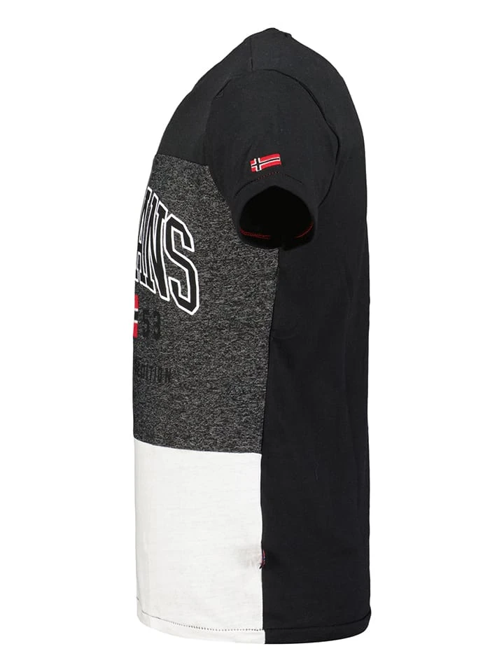 Shirt in Schwarz/ Weiß GEOGRAPHICAL NORWAY Shirt In Schwarz/ Weiß -Modebekleidungs Geschäft geographical norway shirt in schwarz weiss 2