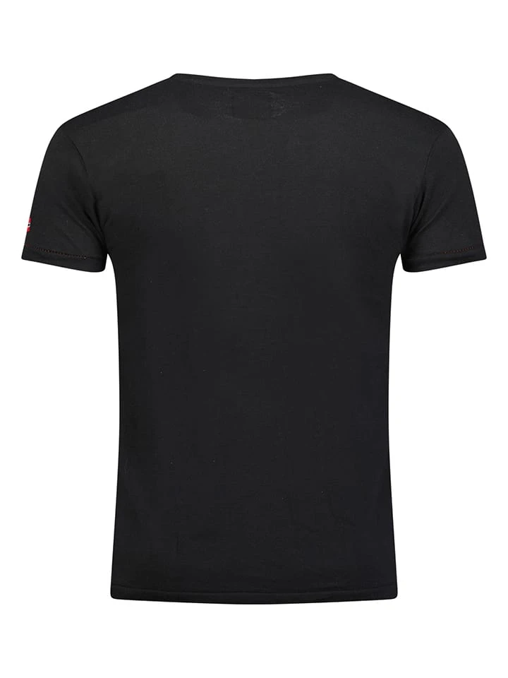 Shirt in Schwarz/ Weiß GEOGRAPHICAL NORWAY Shirt In Schwarz/ Weiß -Modebekleidungs Geschäft geographical norway shirt in schwarz weiss 3