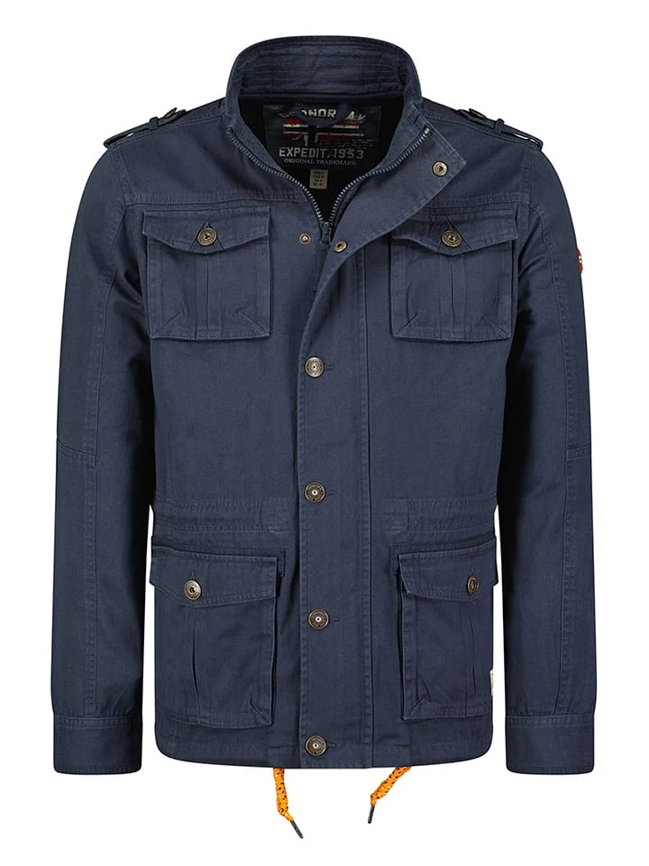 Übergangsjacke in Dunkelblau GEOGRAPHICAL NORWAY Übergangsjacke In Dunkelblau -Modebekleidungs Geschäft geographical norway ubergangsjacke in dunkelblau