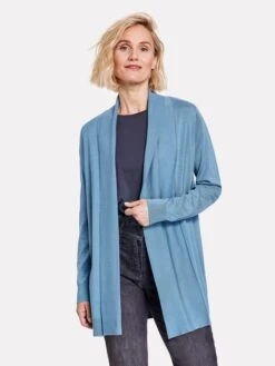 Gerry Weber Cardigan In Hellblau -Modebekleidungs Geschäft gerry weber cardigan in hellblau 2