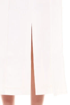 Plissee-Rock In Weiß -Modebekleidungs Geschäft guido maria kretschmer plissee rock in weiss 2