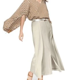 Plissee-Rock In Weiß -Modebekleidungs Geschäft guido maria kretschmer plissee rock in weiss 7