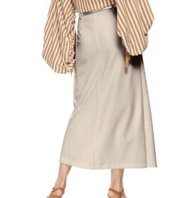 Plissee-Rock In Weiß -Modebekleidungs Geschäft guido maria kretschmer plissee rock in weiss 9