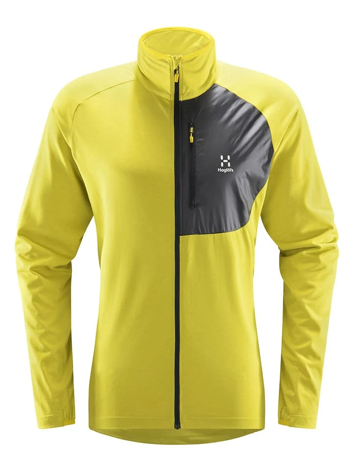Fleecejacke "Mirre" in Gelb Fleecejacke "Mirre" In Gelb -Modebekleidungs Geschäft haglofs fleecejacke mirre in gelb 2