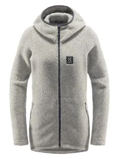 Fleecejacke "Pile" In Hellgrau