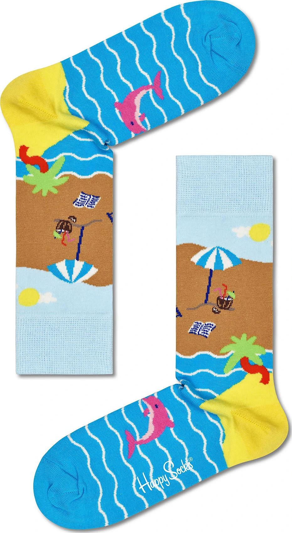 1er Pack Beach Break Sock Socken Happy Socks 1er Pack Beach Break Sock Socken -Modebekleidungs Geschäft happy socks 1er pack beach break sock socken