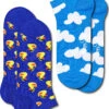 Happy Socks 2er Pack 2-pack Rubber Dock Low Sock Socken -Modebekleidungs Geschäft happy socks 2er pack 2 pack rubber dock low sock socken