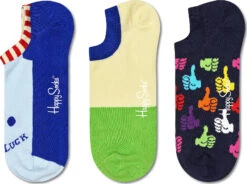 Happy Socks 3er Pack 3-pack Lucky No Show Sock Socken