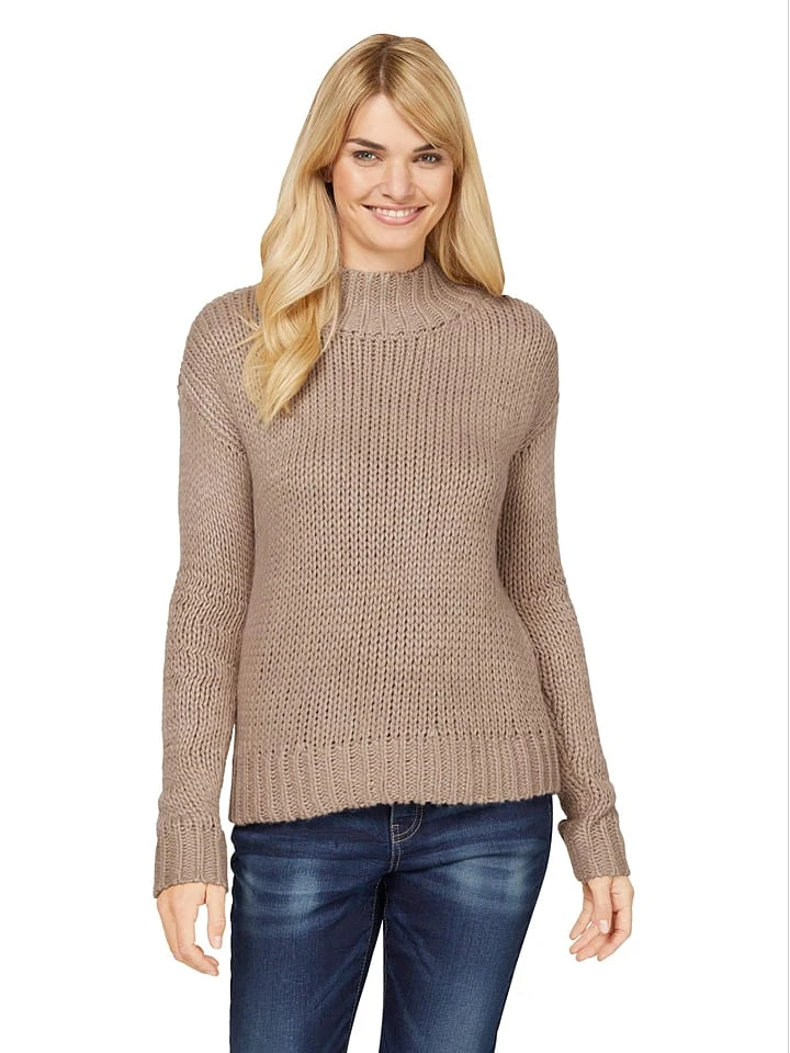 Pullover in Beige Heine Pullover In Beige -Modebekleidungs Geschäft heine pullover in beige 1