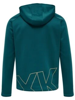 Hummel Fleecepullover "Cima" In Türkis -Modebekleidungs Geschäft hummel fleecepullover cima in turkis 2