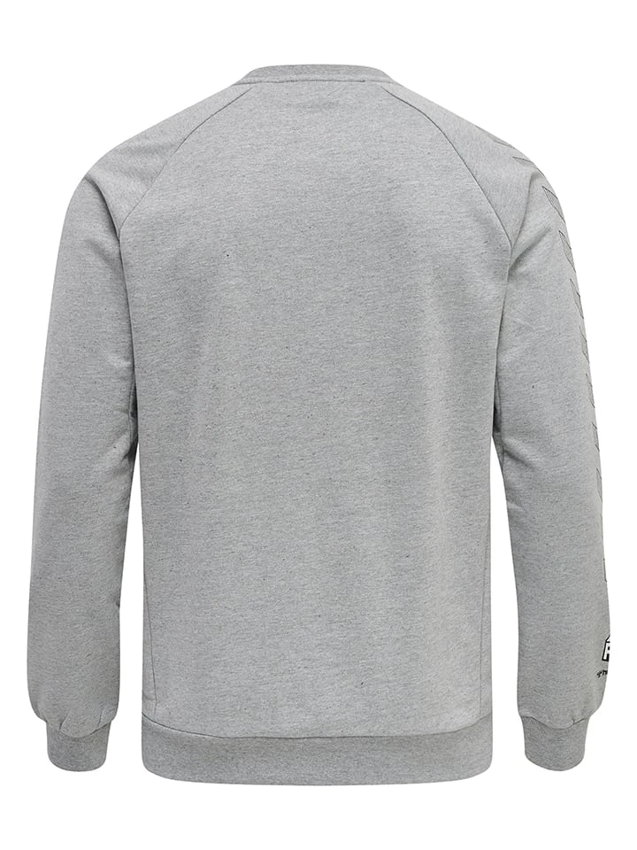 Sweatshirt "Move Grid" in Grau Hummel Sweatshirt "Move Grid" In Grau -Modebekleidungs Geschäft hummel sweatshirt move grid in grau 1