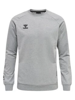Hummel Sweatshirt "Move Grid" In Grau