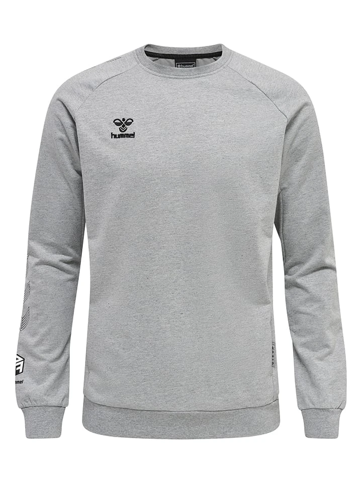 Sweatshirt "Move Grid" in Grau Hummel Sweatshirt "Move Grid" In Grau -Modebekleidungs Geschäft hummel sweatshirt move grid in grau