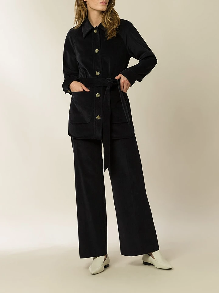 Hemdjacke in Schwarz IVY OAK Hemdjacke In Schwarz -Modebekleidungs Geschäft ivy and oak hemdjacke in schwarz 1