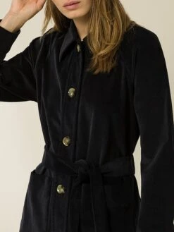 IVY OAK Hemdjacke In Schwarz 6 IVY OAK Hemdjacke In Schwarz -Modebekleidungs Geschäft ivy and oak hemdjacke in schwarz 4