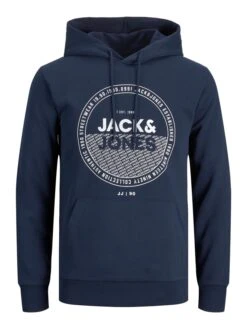 Jack & Jones Hoodie "Ralf" In Dunkelblau