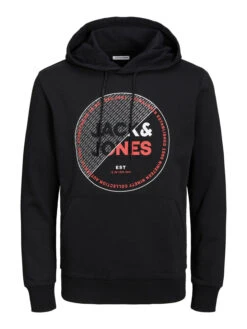 Jack & Jones Hoodie "Ralf" In Schwarz