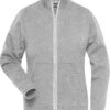 James & Nicholson Jacke Doubleface -Solid- Grey Heather 2 James & Nicholson Jacke Doubleface -Solid- Grey Heather -Modebekleidungs Geschäft james and nicholson jacke doubleface solid grey heather