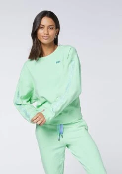 Sweatshirt In Blau 3 Sweatshirt In Blau -Modebekleidungs Geschäft jette sport sweatshirt in blau 1