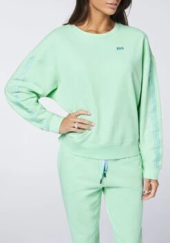 Sweatshirt In Blau 7 Sweatshirt In Blau -Modebekleidungs Geschäft jette sport sweatshirt in blau 5