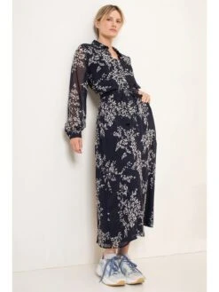 Kleid In Dunkelblau -Modebekleidungs Geschäft josephine and co kleid in dunkelblau 2