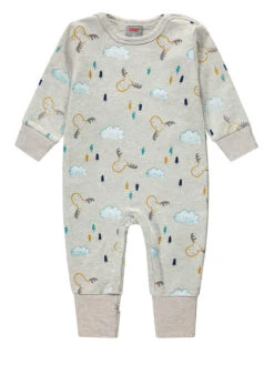 Kanz Overall In Grau/ Bunt