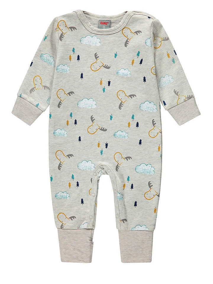 Overall in Grau/ Bunt Kanz Overall In Grau/ Bunt -Modebekleidungs Geschäft kanz overall in grau bunt