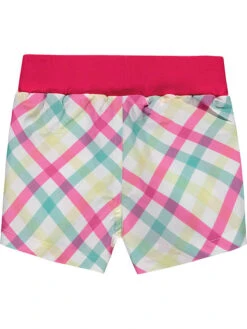 Kanz Shorts In Rot/ Bunt -Modebekleidungs Geschäft kanz shorts in rot bunt 1