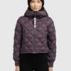 Khujo Steppjacke "Adore" In Lila -Modebekleidungs Geschäft khujo steppjacke adore in lila
