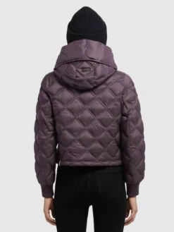 Khujo Steppjacke "Adore" In Lila -Modebekleidungs Geschäft khujo steppjacke adore in lila 2