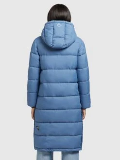 Khujo Wintermantel "Julina Matt" In Blau -Modebekleidungs Geschäft khujo wintermantel julina matt in blau 3