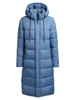 Khujo Wintermantel "Julina Matt" In Blau -Modebekleidungs Geschäft khujo wintermantel julina matt in blau 7