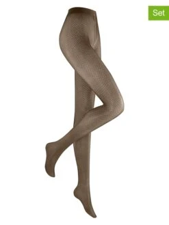 Kunert Strumpfhose "Gentle Circlet" In Taupe - 40 DEN