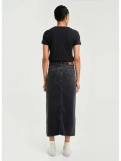 Jeansrock In Schwarz 7 Jeansrock In Schwarz -Modebekleidungs Geschäft levi s jeansrock in schwarz 5